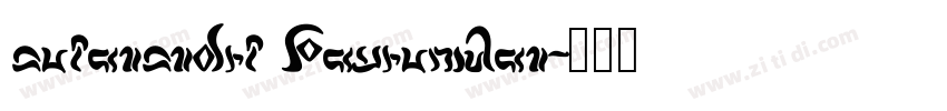 outerorbit MediumVer字体转换